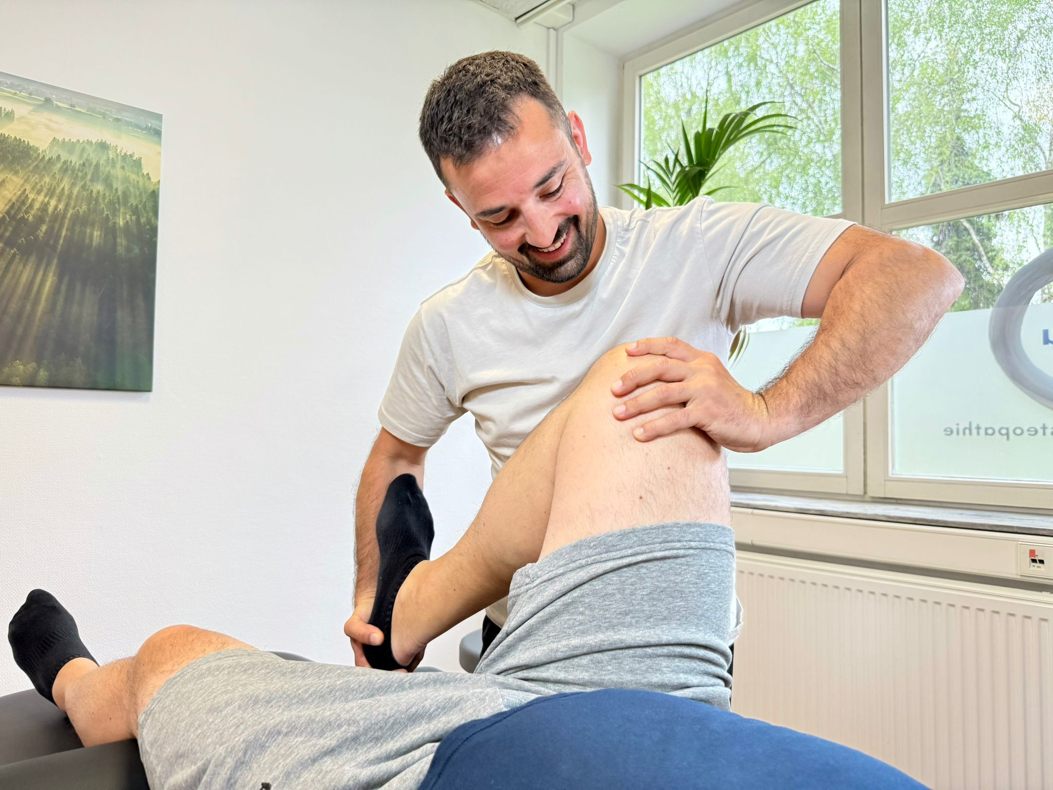 Therapie- und Trainingsraum für Krankengymnastik
